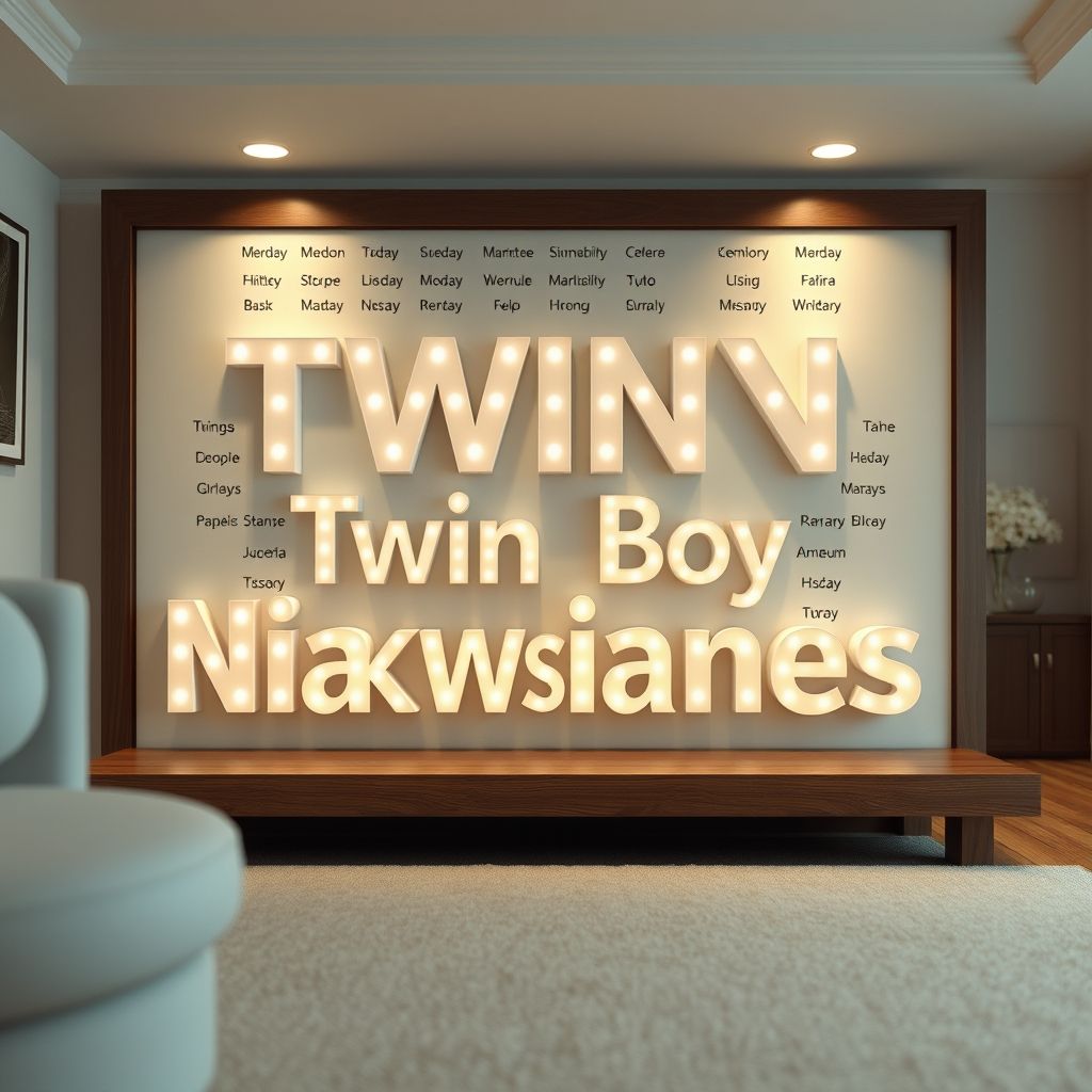 เปิดกรุชื่อเล่นลูกแฝดชาย 160 ชื่อสร้างสรรค์และไม่ซ้ำใคร